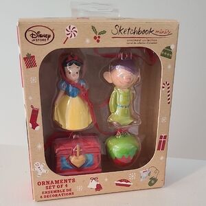 Disney Sketchbook Minis Ornament Set